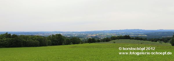 Blick v Sueden (Obernschreez)a Bayreuth 5pano